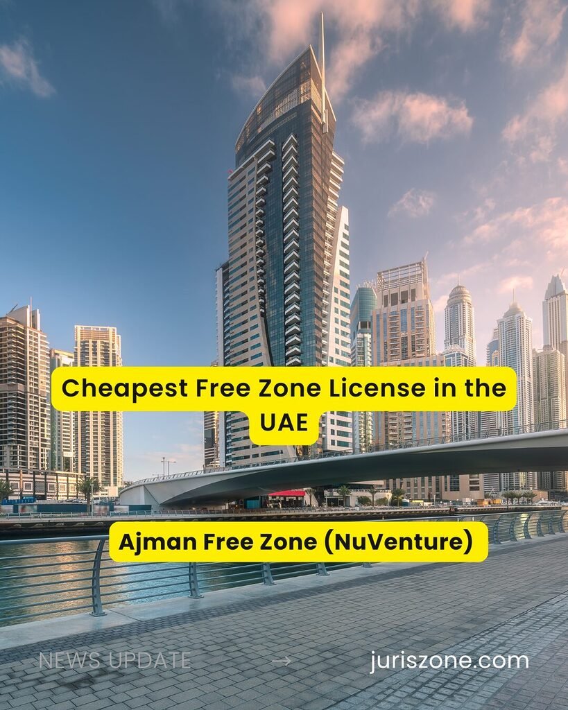 Cheapest freezone license in UAE