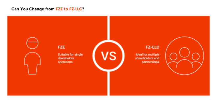 Change from FZE to FZ-LLC