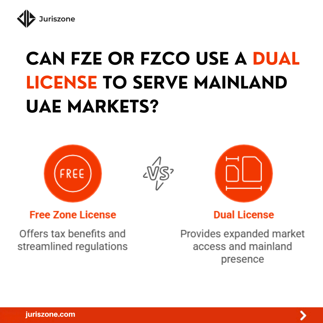 FZE or FZCO Use a Dual License to Serve Mainland
