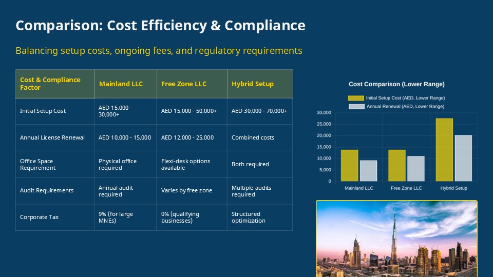 LLC Comparison: Cost Efficiency & Compliance